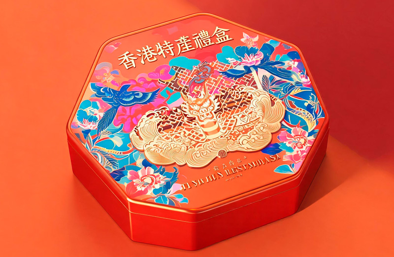 温州特产糕点礼盒包装设计案例，温州包装设计外包